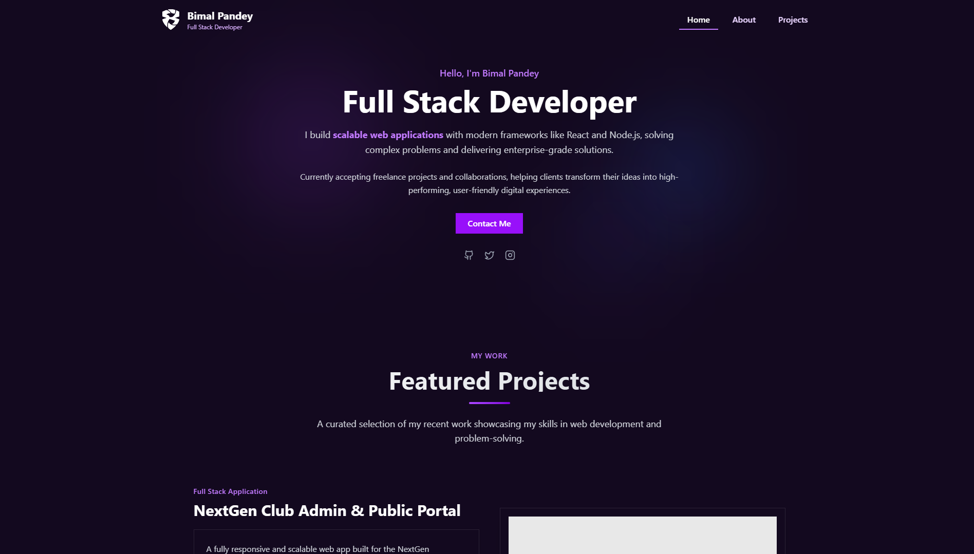 Portfolio Website